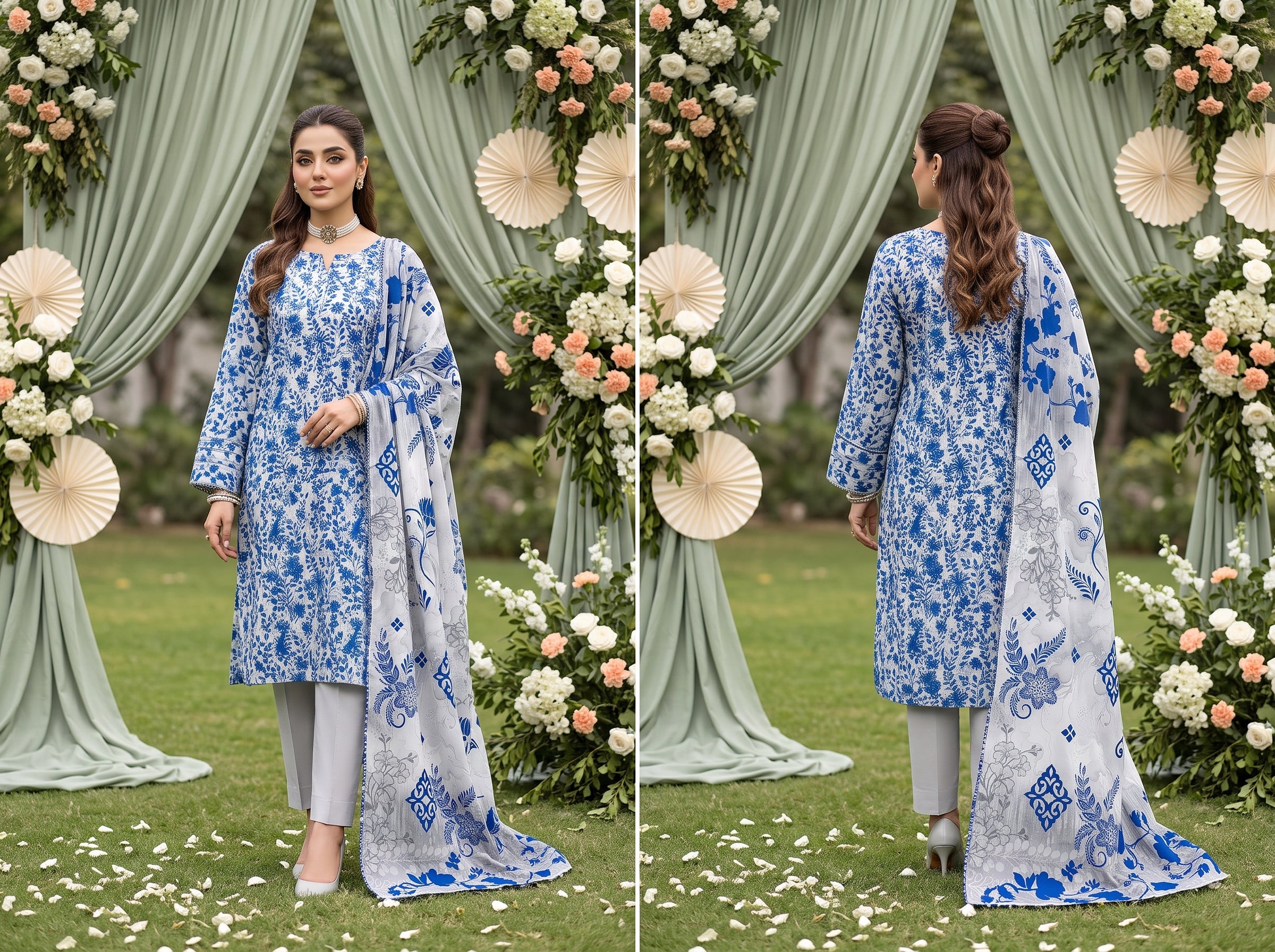 Unstitch Lawn 3 Piece 03