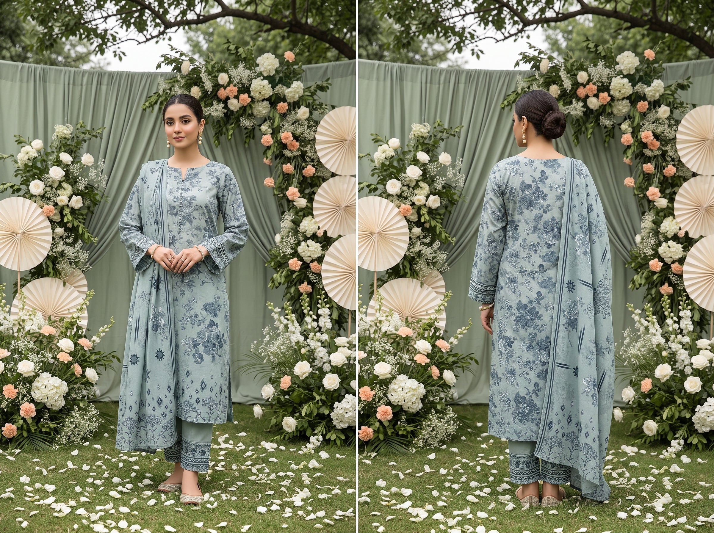 Unstitch Lawn 3 Piece 04