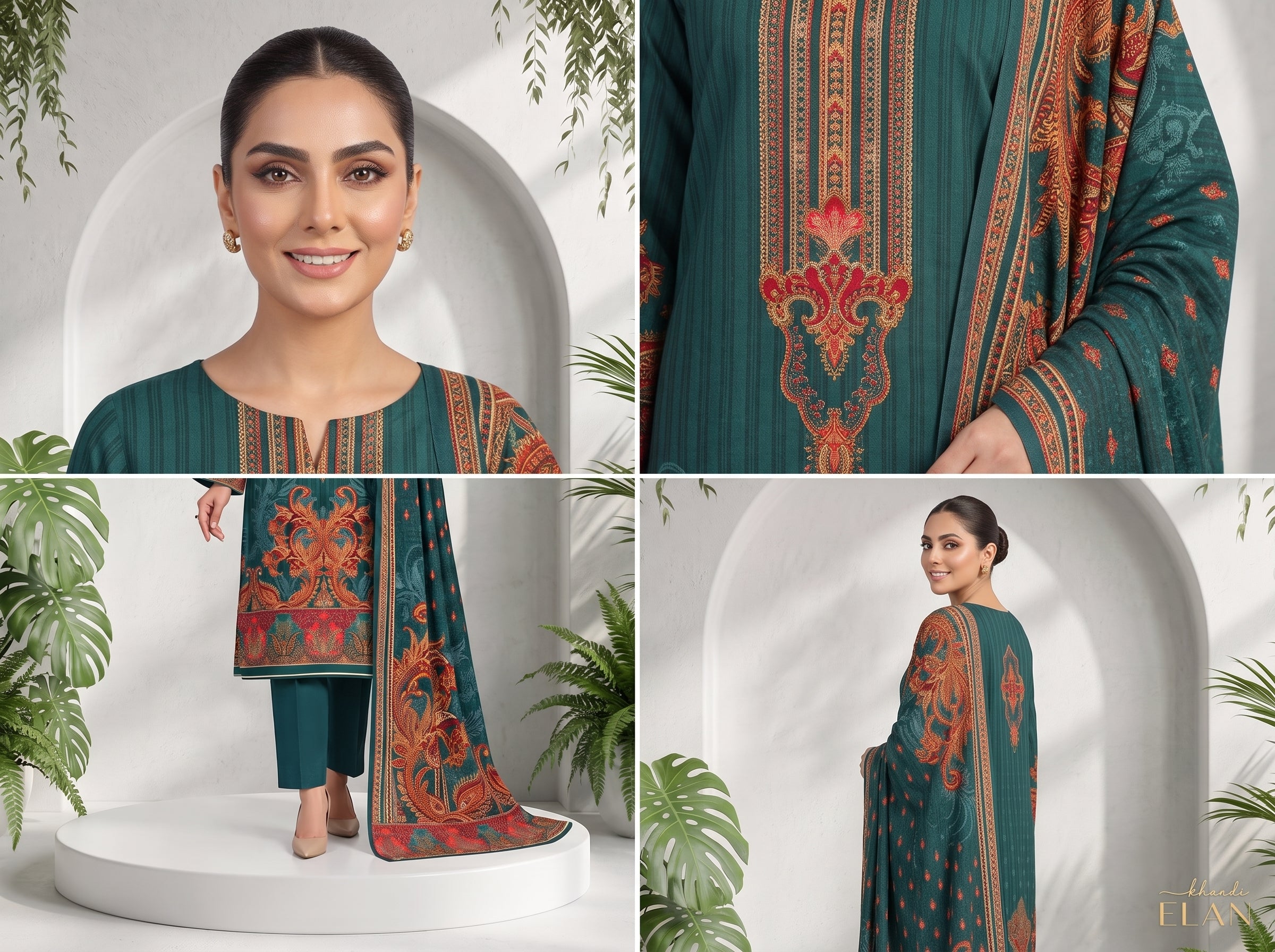 Unstitch Lawn 3 Piece 024