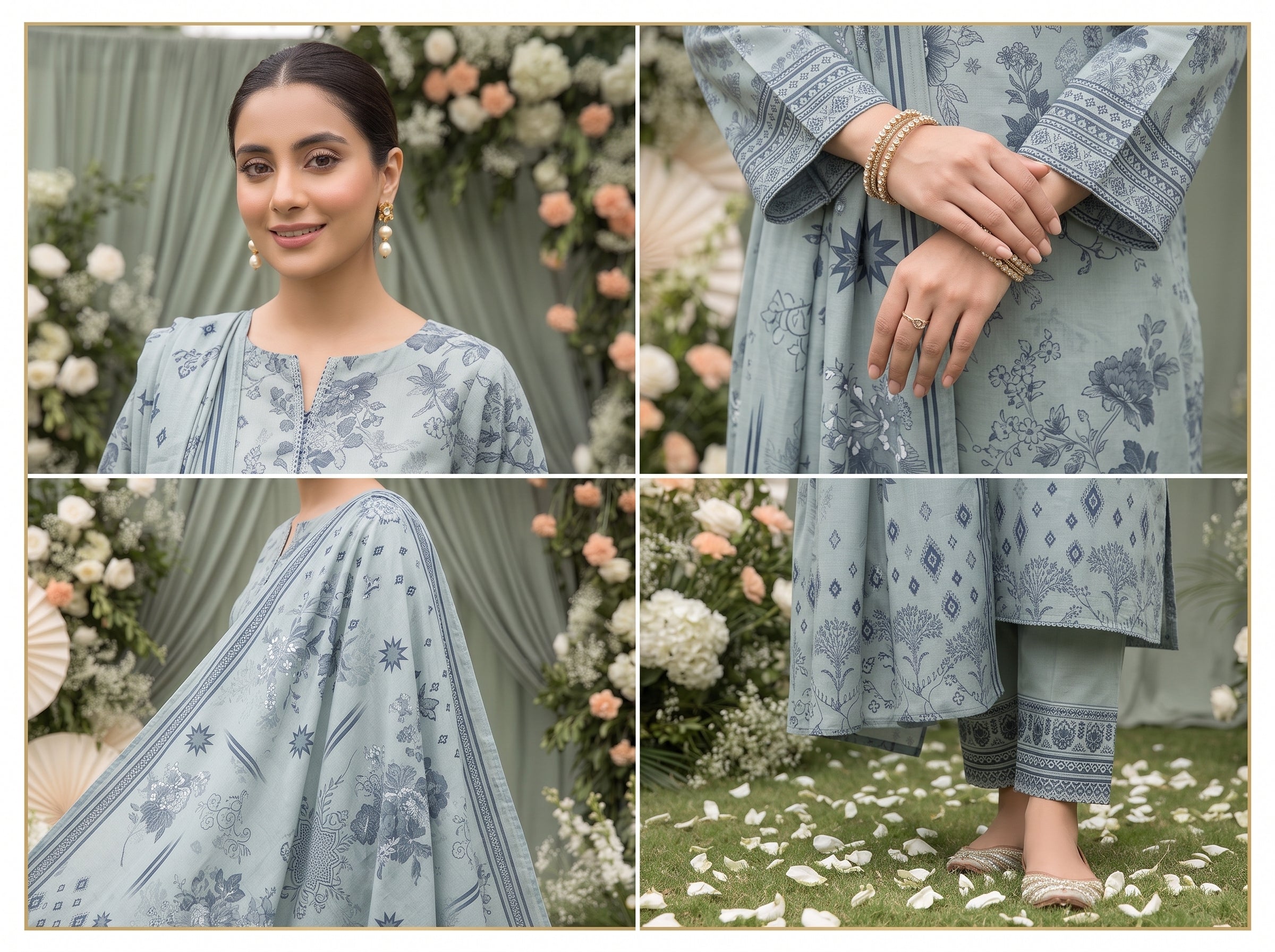 Unstitch Lawn 3 Piece 04
