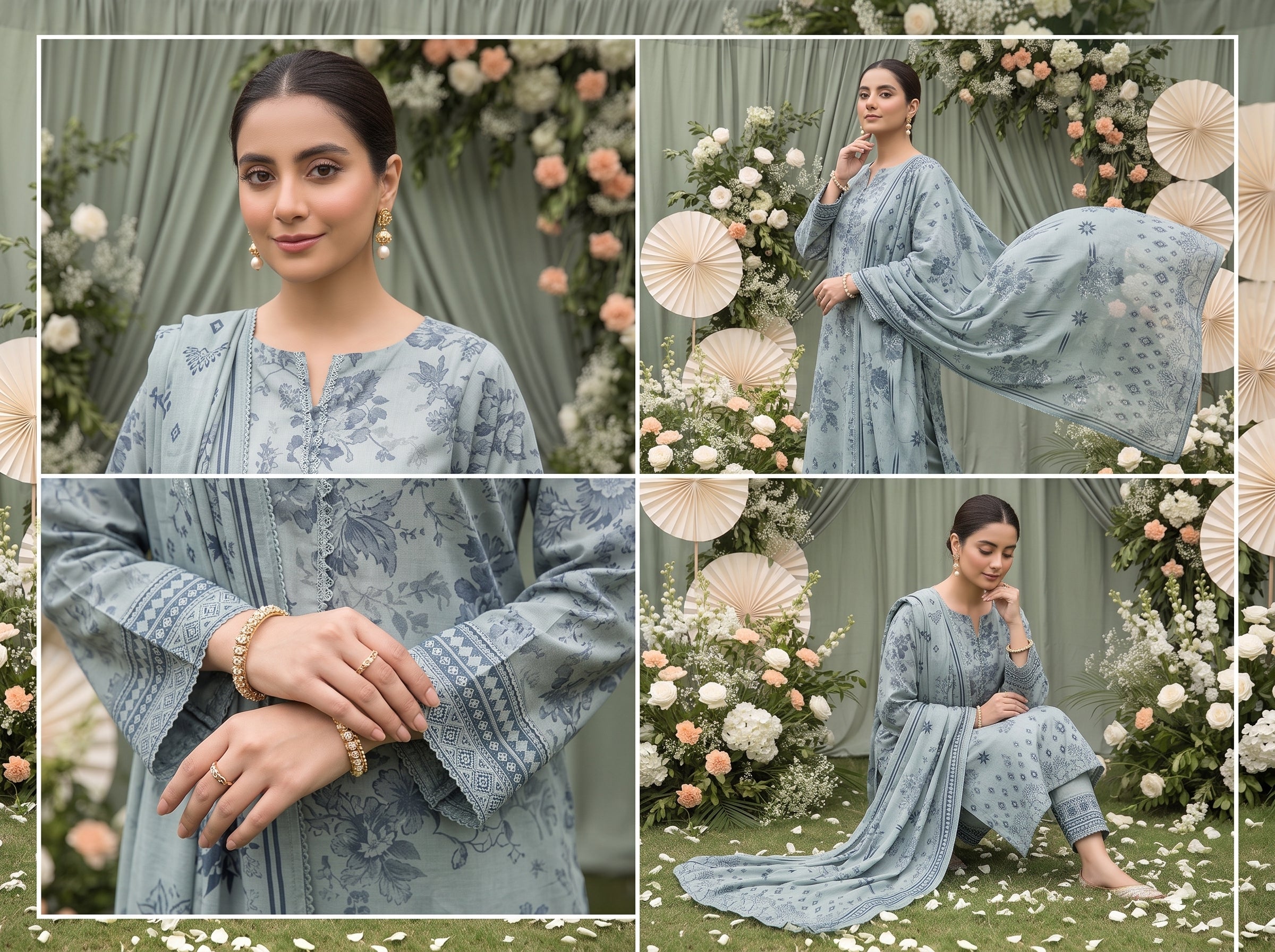 Unstitch Lawn 3 Piece 04