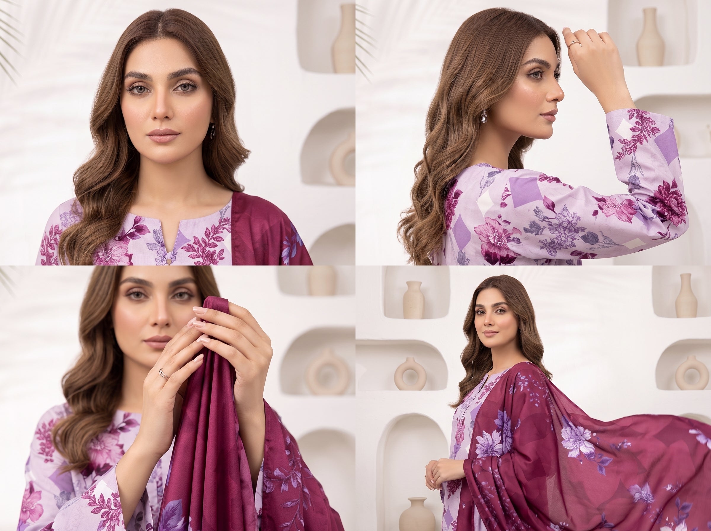 Unstitch Lawn 3 Piece 015