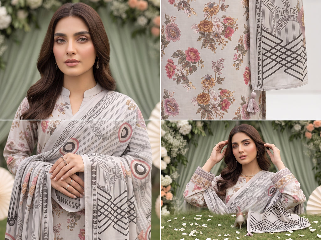 Unstitch Lawn 3 Piece 05