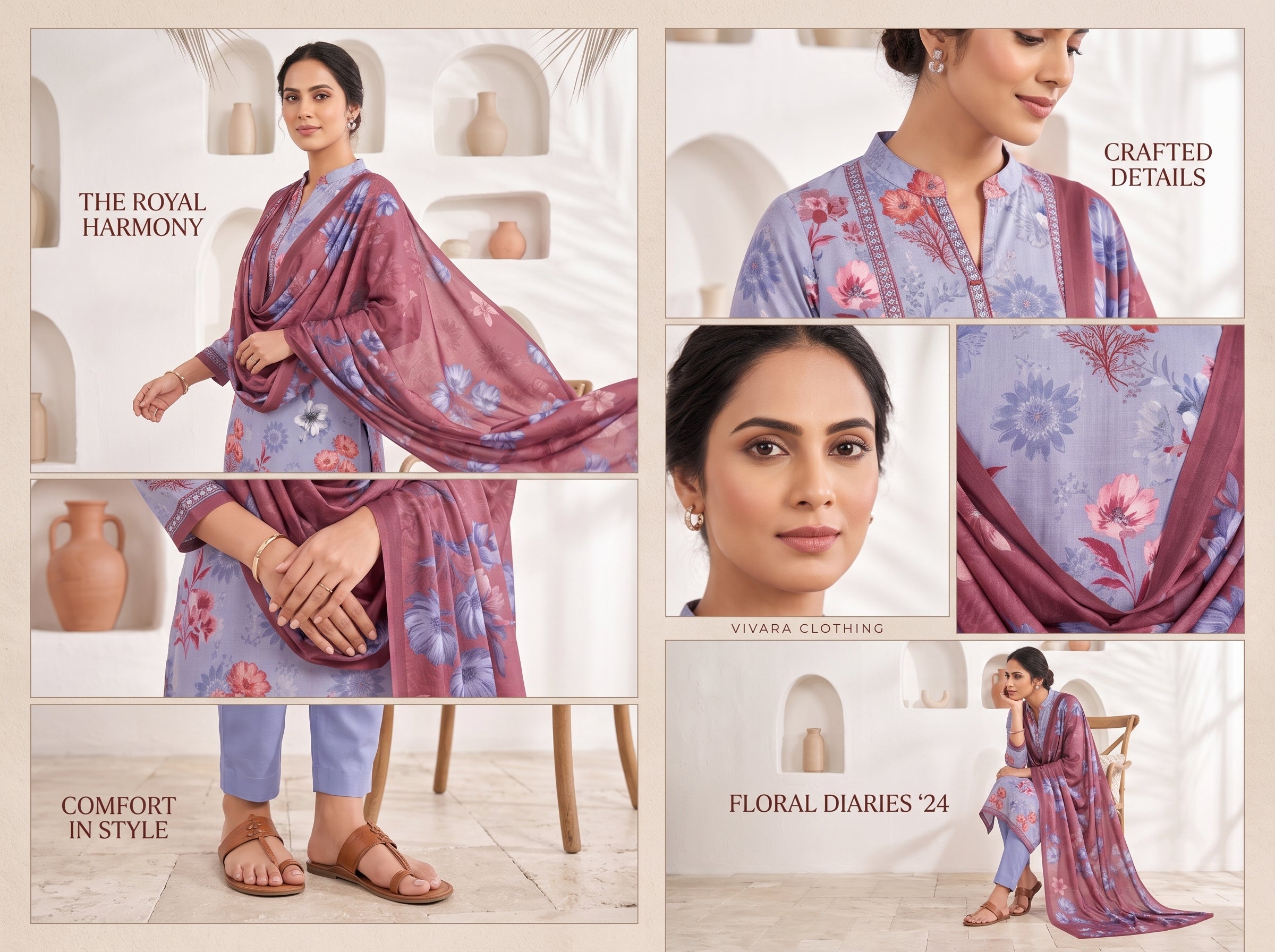 Unstitch Lawn 3 Piece 016