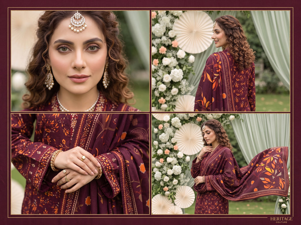 Unstitch Lawn 3 Piece 06