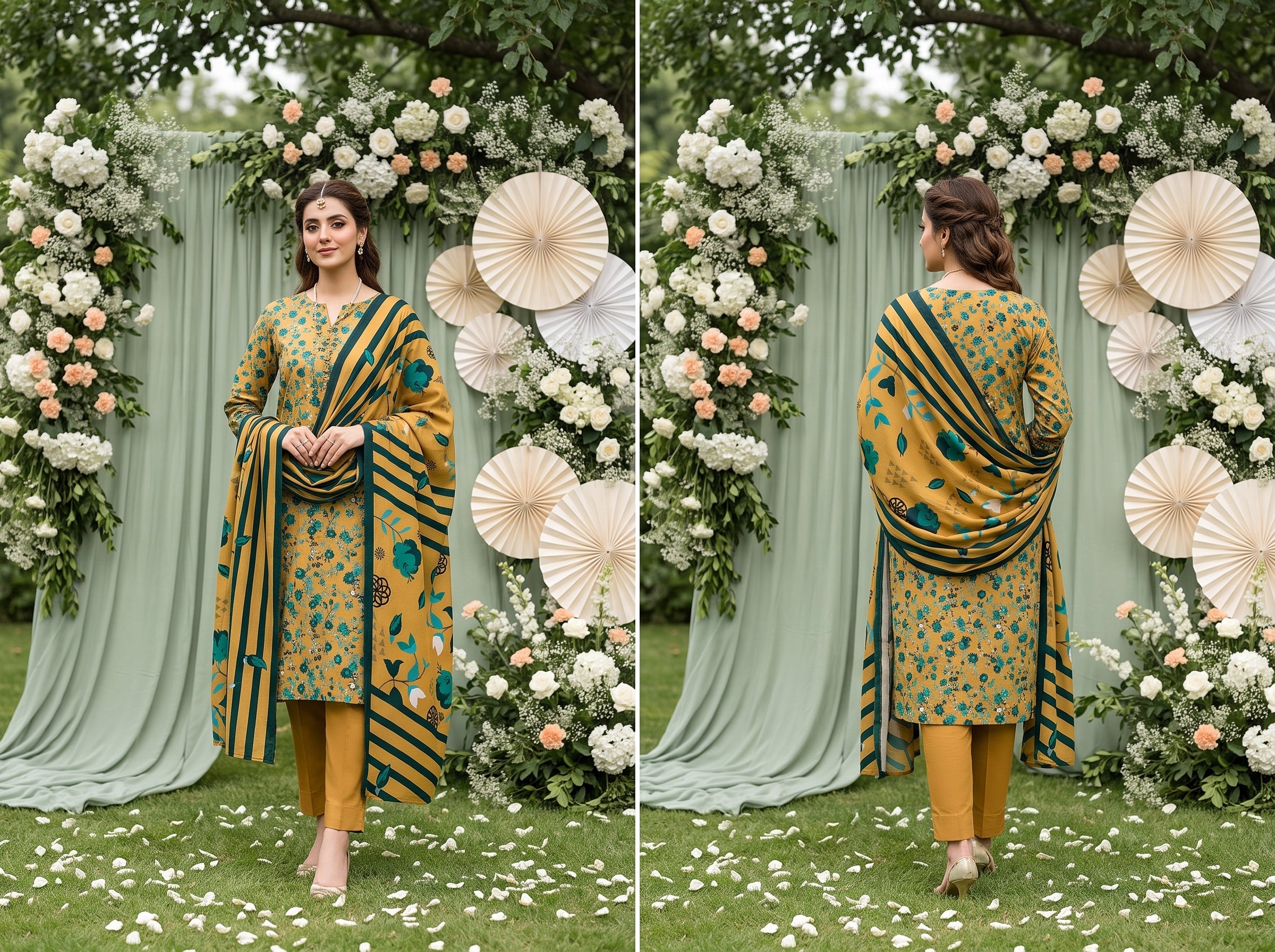 Unstitch Lawn 3 Piece 07