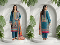 Unstitch Lawn 3 Piece 028