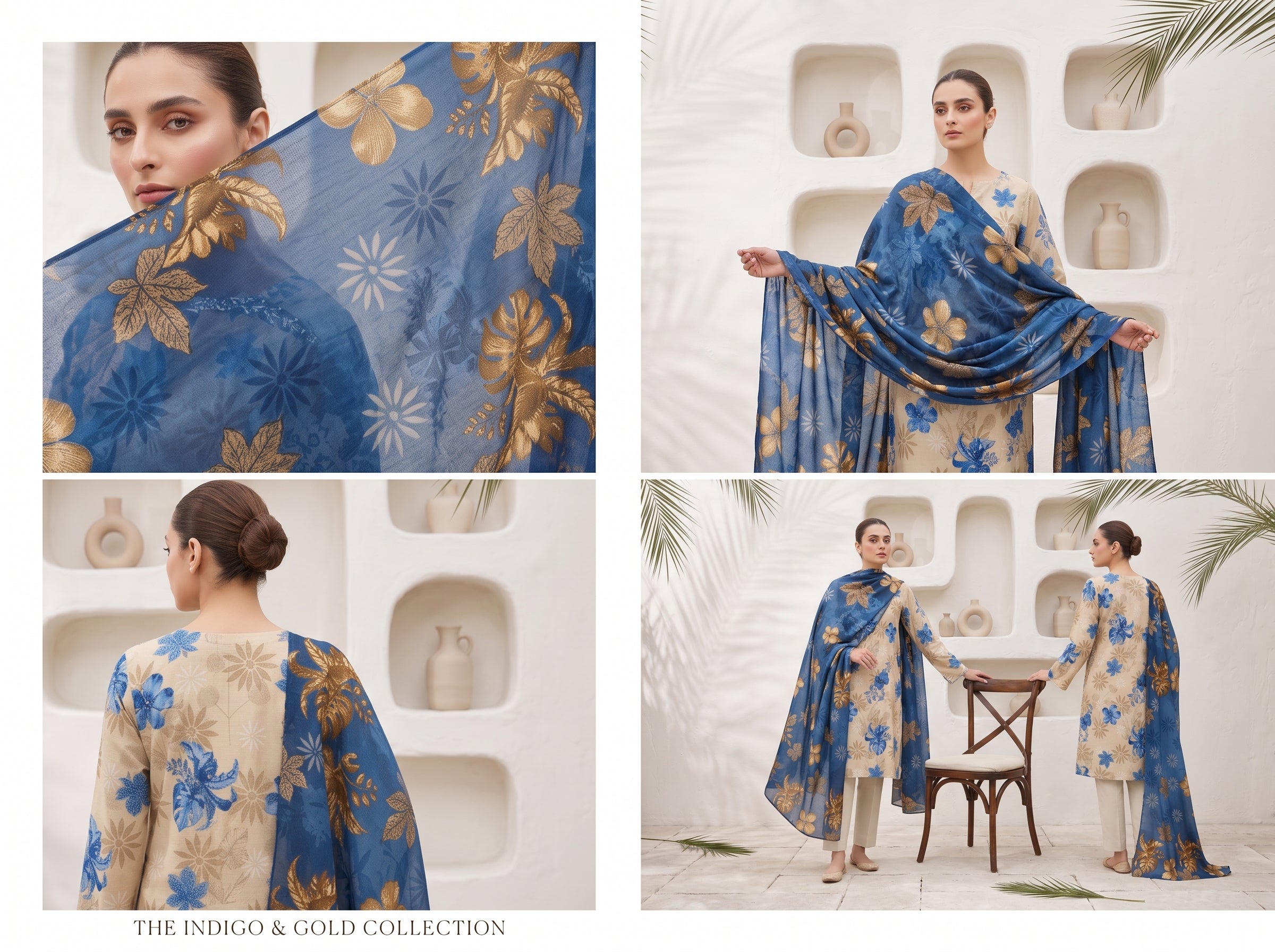 Unstitch Lawn 3 Piece 018